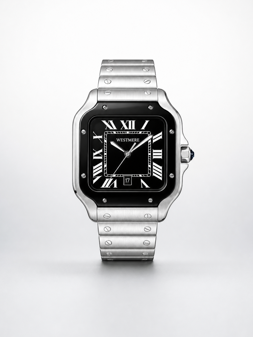 The Marylebone – Silver / Black