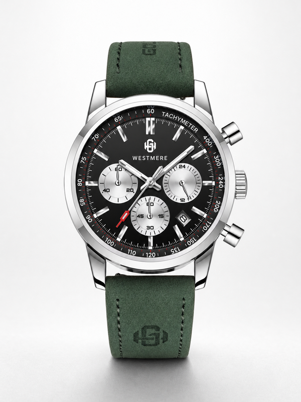 The Clerkenwell – Silver / Black Dial