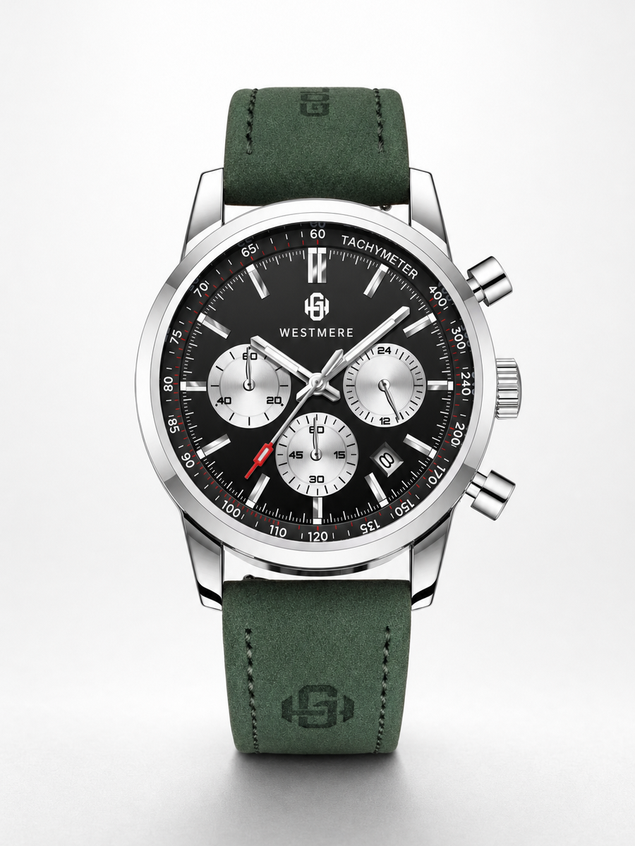 The Clerkenwell – Silver / Black Dial