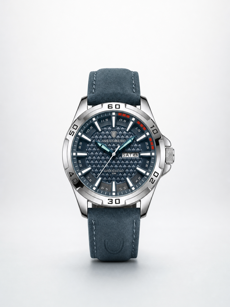 CALDER 41mm – Steel Blue